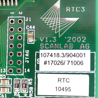 Scanlab RTC3 Laser Schnittstelle 