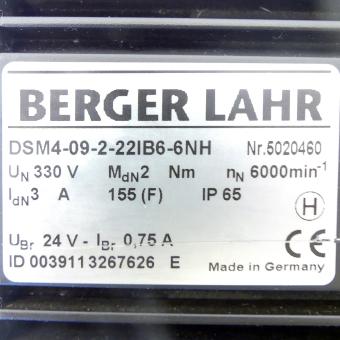 Servomotor DSM4-09-2-22IB6-6NH 