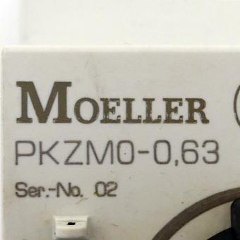 Motor protection switch with auxiliary contact PKZM0-0,63 