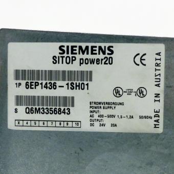 Power Supply Units SMP-E423-A30 SITOP power 20 
