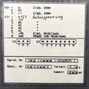 Drehzahlanzeige 