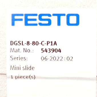 Mini-Schlitten DGSL-8-80-C-P1A 