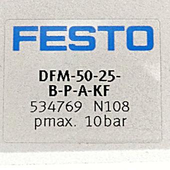 Guided drive DFM-50-25-B-P-A-KF 