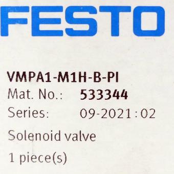 Magnetventil VMPA1-M1H-B-PI 