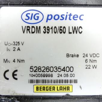 Step motor VRDM3910/50 LWC 