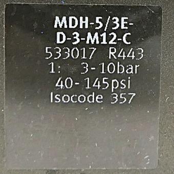 Magnetventil MDH-5/3E-D-3-M12-C 