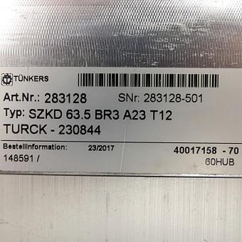 Pneumatic pin puller SZKD 63.5 BR3 A23 T12 
