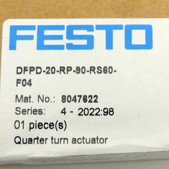 Swivel drive DFPD-20-RP-90-RS60-F04 