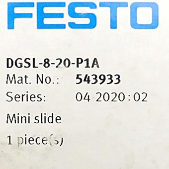 Mini-Schlitten DGSL-8-20-P1A 