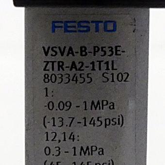 Solenoid valve VSVA-B-P53E-ZTR-A2-1T1L 
