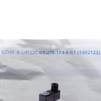 Solenoid valve VZWF-B-L-M22C-G1-275-1P4-6-R1 
