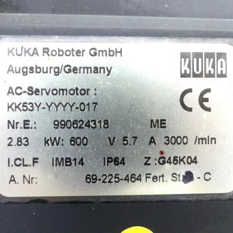 Servomotor KK53Y-YYYY-017 