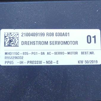 Drehstrom Servomotor MHD115C-035-PG1-BA 