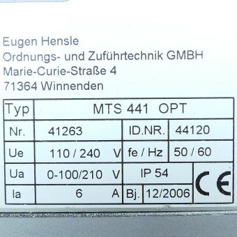 control unit MTS 441 OPT Used