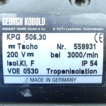 Tachogenerator KPG 506.30 