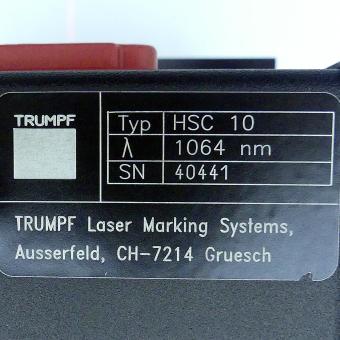 Laserkopf Trumpf HSC 10 