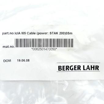 IclA Ixx Kabel (Versorgung: STAK) 05m 