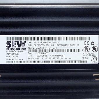 Frequency converter Movidrive MDX61B0055-5A3-4-0T 