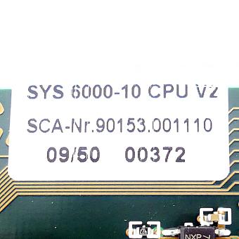 SCA Schucker SYS 6000-10 CPU V2 