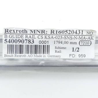 Guide rail CSKSA-025-SNS-N-MA-AK 