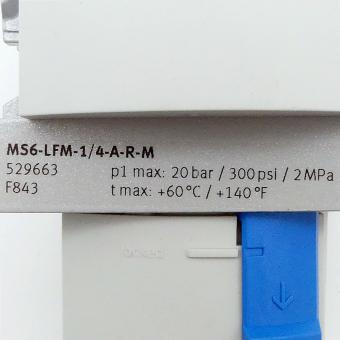 Ultra-fine filter MS6-LFM-1/4-A-R-M 