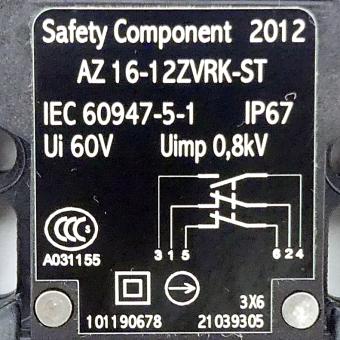 Sicherheitsschalter AZ 16-12ZVRK-ST 