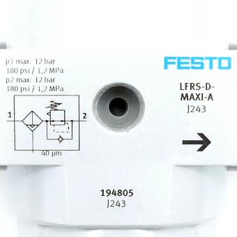 Filter-Regelventil LFRS-1-D-MAXI-A 