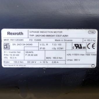 Three-phase servo motor 2AD134D-B05OA1-CS37-A2N1 
