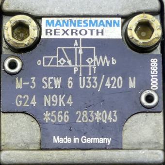 3/2 Directional valve M-3SEW6U33/420MG24N9K4 