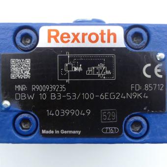 Pressure relief valve DBW10B3-53/100-6EG24N9K4 