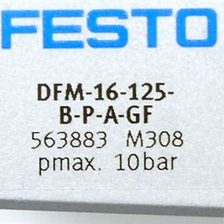 Führungszylinder DFM-16-125-B-P-A-GF 
