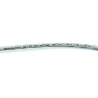 Sensor Cable M12 male 0° / M12 female 0° 