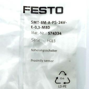 Näherungsschalter SMT-8M-A-PS-24V-E-0,3-M8D 
