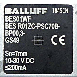 Induktiver Sensor BES01WF 