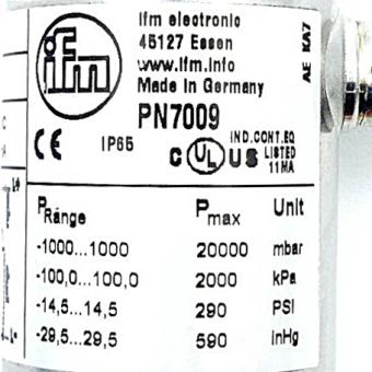 Drucksensor mit Display PN7009 