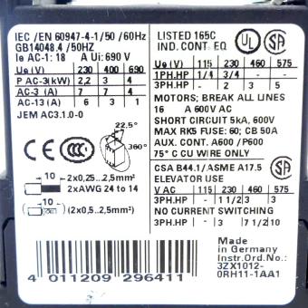 Auxiliary contactor  New FS