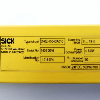 Sicherheitslichtvorhang C40E-1504CA010 