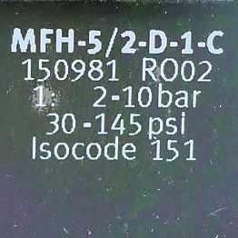 Solenoid valve MFH-5/2-D-1-C 