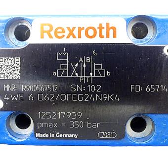 4/2 Wegeventil 4 WE 6 D62/OFEG24N9K4 