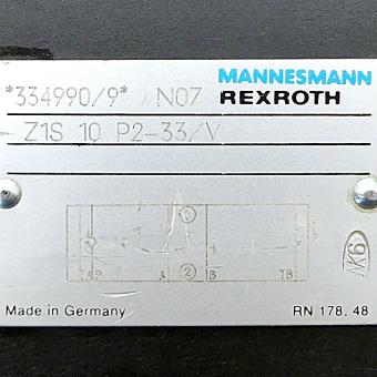 Rückschlageventil Z1S 10 P2-33/V 