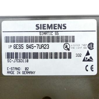 Simatic S5 Zentraleinheit 