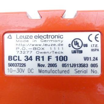 Stationary barcode scanner BCL 34 R1 F 100 