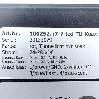 Tunnellicht mit Koax r7-7-led-TU-Koex 