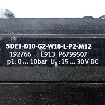 Drucksensor SDE1-D10-G2-W18-L-P2-M12 