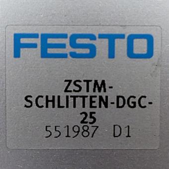 slide ZSTM-SCHLITTEN-DGC-25 