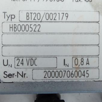 Operator panel BT20/002179 
