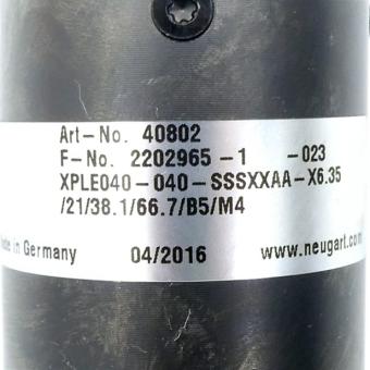 Planetengetriebe XPLE040-040-SSSXXAA-X6.35 Neu OVP
