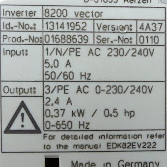 Frequenzumrichter E82EV251_2C (ohne Stecker) 