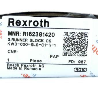 Ball Runner Block KWD-020-SLS-C1-N-1 