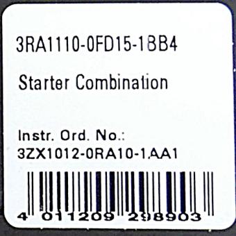 Starter Kombination 